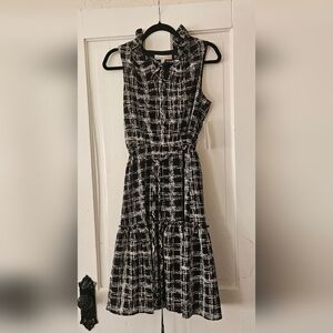 Lapis & Lillies Sleeveless Plaid Fit And Flare Dress Women’s Size Small, NWT
